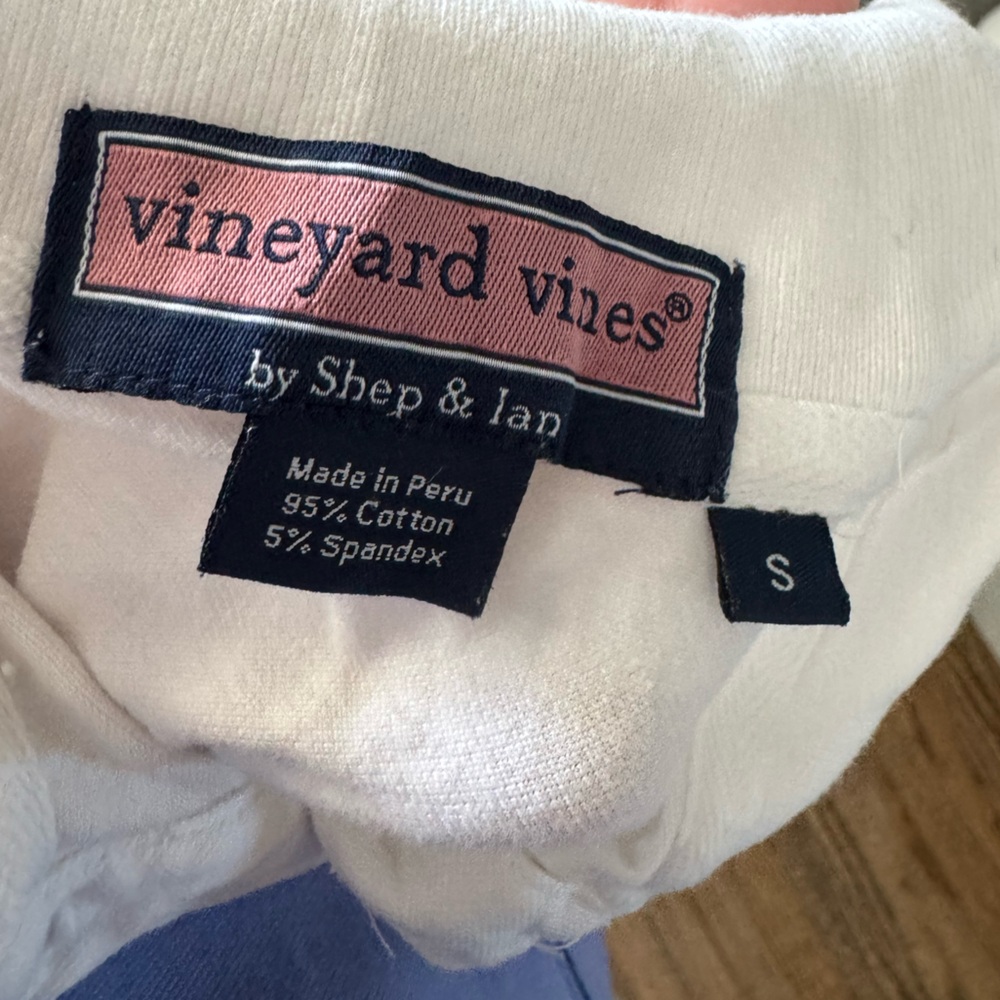 Vineyard Vines White Button Down Polo Dress or Tennis Dress - Picture 4 of 5